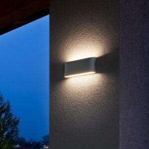 Klippe Aplica exterior Redo, Gri închis, LED SMD 13W, IP54, 9054