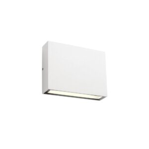 Aplica exterior Redo KAMAL, Alb mat, LED 6W IP54 4000K, 670Lm, 90378
