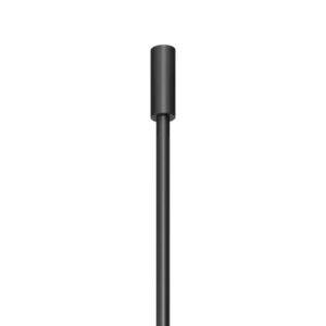 Tijă de suspendare verticală echipată cu leduri, H.1617mm, 8W, lumina caldă, 3000K, negru, Arelux, XAXE, AX07SR WW
