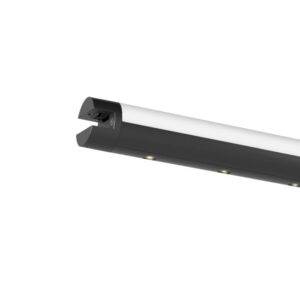 Corp de iluminat liniar Xrod Arelux LED 74,7W 3000K 6876 lm, Negru, L.1835mm, RO03WW SP+OP