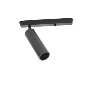 Mini proiector orientabil pentru profilele Xclick S incastrate sau aparente, 5.4W, 2700K, Arelux, SCKRS32UWW SP BK