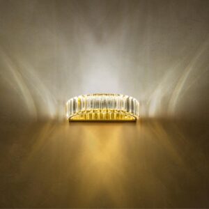 Aplica cristal aurie Akala , LED 15W, 3000K- Incanti, IAK W
