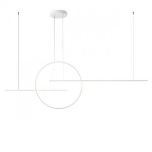 LUSTRĂ REDO GIOTTO LED 66W 4000K 5286 lumeni, alb mat, 01-1849