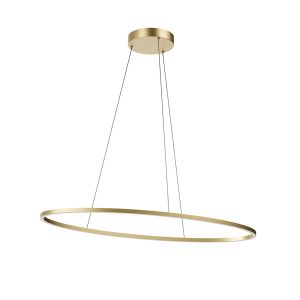 Leo 01-3338 Lustră Redo, bronz, 43W LED CCT, 5718 lm, 3000K/4000K, dimabila 3 trepte