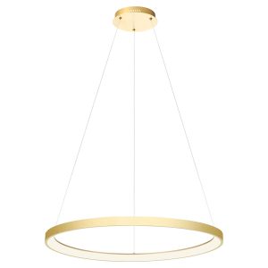 LUSTRĂ REDO ICONIC LED 60W 3000K auriu mat, D.780, 01-2676