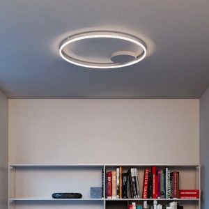 Aplica/Plafoniera ORBIT LED 42W 3000K D600 Alb mat, Dimabila TRIAC, 01-1702-TRIAC