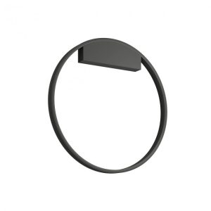 APLICA/PLAFONIERA REDO FEBE LED 37W 4000K D600 NEGRU MAT, 01-2825