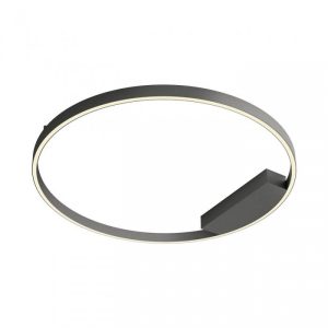 APLICA/PLAFONIERA REDO FEBE LED 50W 4000K D800 NEGRU MAT, 01-2850