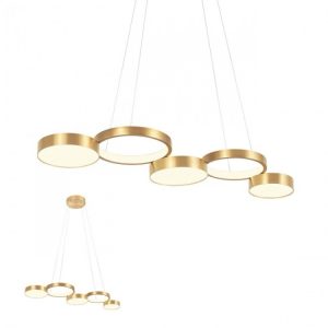 LUSTRĂ REDO CRONOS LED 65W 3000K BRONZ, L950, 01-2543