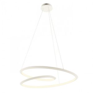 Lustra Redo Storm, alb mat, led CCT 3000/4000/6000K, 72W, 9072 lm, D.100 cm, Dimabila 3 trepte, 01-3379