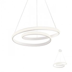 TORSION SUSPENSIE LED 30W D550 4000K Alb mat, 01-1888