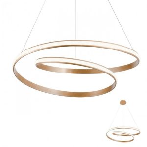TORSION SU LED 40W D750 4000K BRONZE, 01-1891