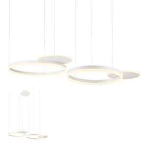 SIGUA LUSTRA REDO LED RD alb mat, 114W, 3000K , Dimabila in 3 trepte, 01-2608