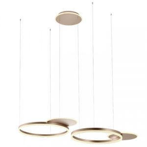 LUSTRĂ REDO SIGUA RD LED 114W, 3000K CAFENIU MAT, Dimabila 3 trepte, 01-2610