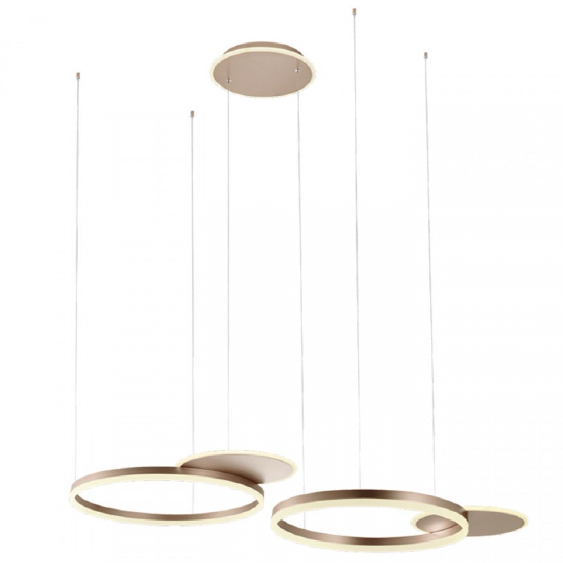 LUSTRĂ REDO SIGUA RD LED 114W, 3000K CAFENIU MAT, Dimabila 3 trepte, 01-2610