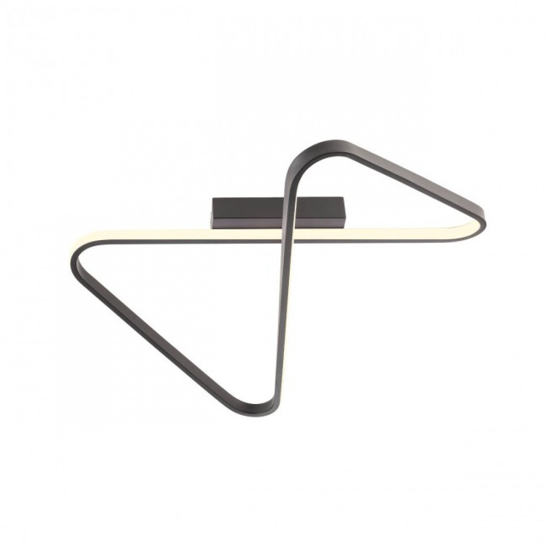 FERAL PLAFONARA REDO LED 54W 3000K Negru mat Dimabila 3 trepte, 01-2522