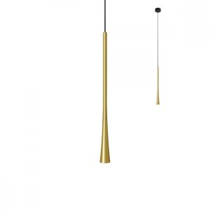ITO SUSPENSIE REDO LED H.600 7W 3000K BRASS, 01-2353