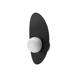 Aplica Redo Cody, negru mat, LED, 11W, 655 lumeni, alb cald 3000K, 01-3288