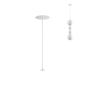 Kit suspensie baza incastrata Bilia, alb mat, SKBR01SWH