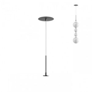 Kit suspensie baza incastrata Bilia, alb mat, SKBR01SBK