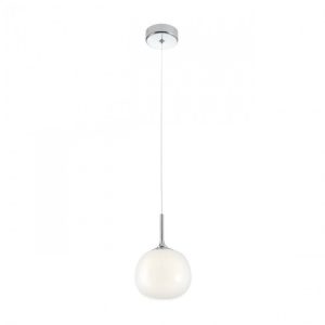 SUSPENSIE REDO KIWI, CROM, STICLA, 1X40W, G9 , OPAL, 01-2081