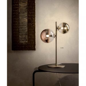 ROY VEIOZA REDO 2X10W G9 MATT BRASS/GOLD+COFFEE, 01-2784