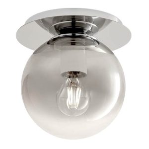 BERRY PLAFONIERA REDO 1X42W E27 D200 CROM , 01-2279