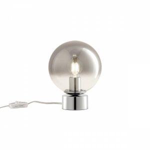 BERRY VEIOZA E27 1X42W  D200 CH/SMOKE, 01-2281