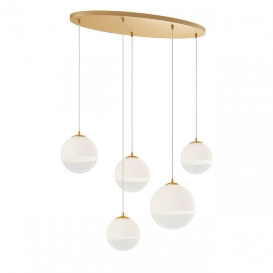 LUSTRĂ BERRY Redo 5X42W E27 GOLD/WHITE, 01-2272