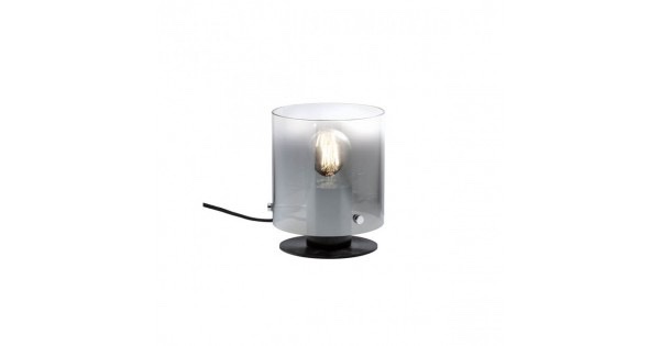 LOU VEIOZA REDO 1XE27, baza neagra, sticla fumurie, D150, 01-2010