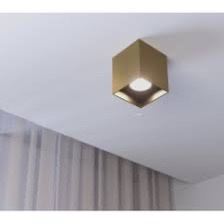 Plafonieră Redo Corinth 1xGU10 Auriu mat/interior negru 01-3432