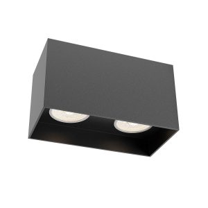 Plafoniera moderna Corinth, aurie, structura metalica, 2xGU10/14W, 01-3436 Redo