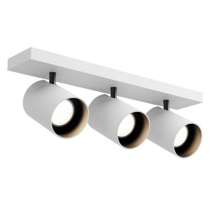 Aplica/Plafoniera orientabila Redo Corinth 01-3443, Alb mat, 3 X GU10