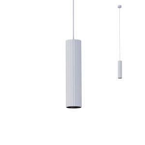 Suspensie Redo Delphi, alb mat, 1XGU10, H.30 cm, 01-2560
