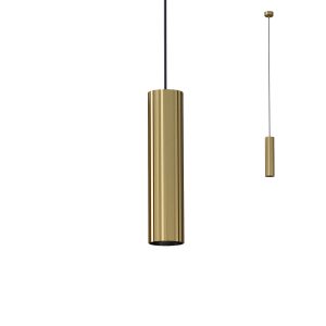 Pendul Redo DELPHI auriu mat, H300 1X50W GU10 , 01-2588
