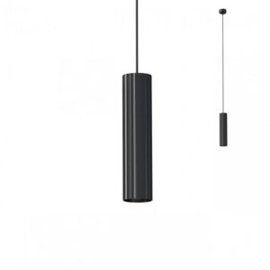 Pendul Redo DELPHI H300 1X50W GU10 NEGRU MAT, 01-2561
