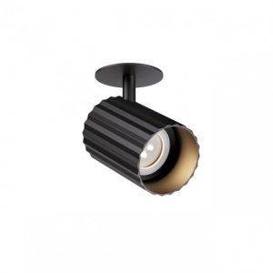 Miniproiector incastrat Delphi, negru mat, 1XGU10, 01-3400