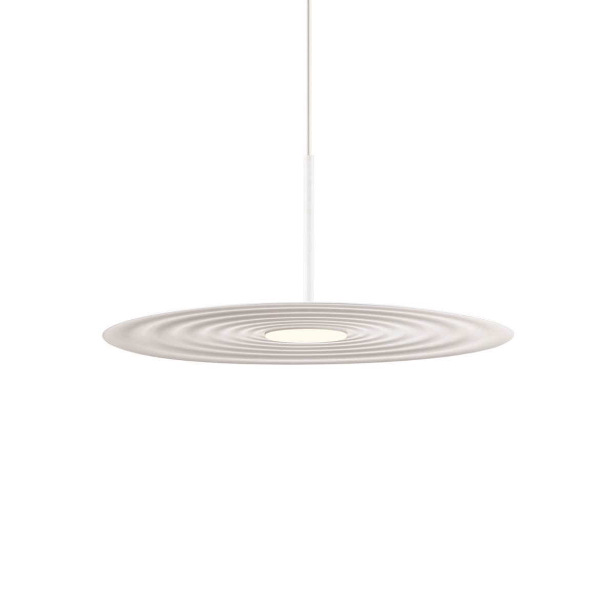 Suspensie Redo Lake, alb mat, LED, 13W, 723 lumeni, alb cald 3000K, D.50 cm, 01-3044