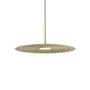 Suspensie Redo  Lake, verde oliv, LED, 13W, 723 lumeni, alb cald 3000K, D.50 cm, 01-3046