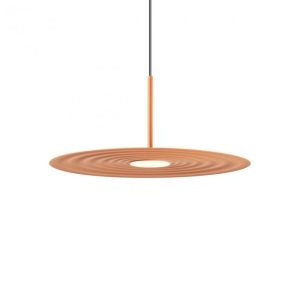 Suspensie Redo Lake, maro, LED, 13W, 723 lumeni, alb cald 3000K, D.50 cm, 01-3045