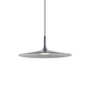 Suspensie Redo Kai, gun metal, LED, 16W, 1150 lumeni, alb clad 3000K, D.40 cm, 01-3037