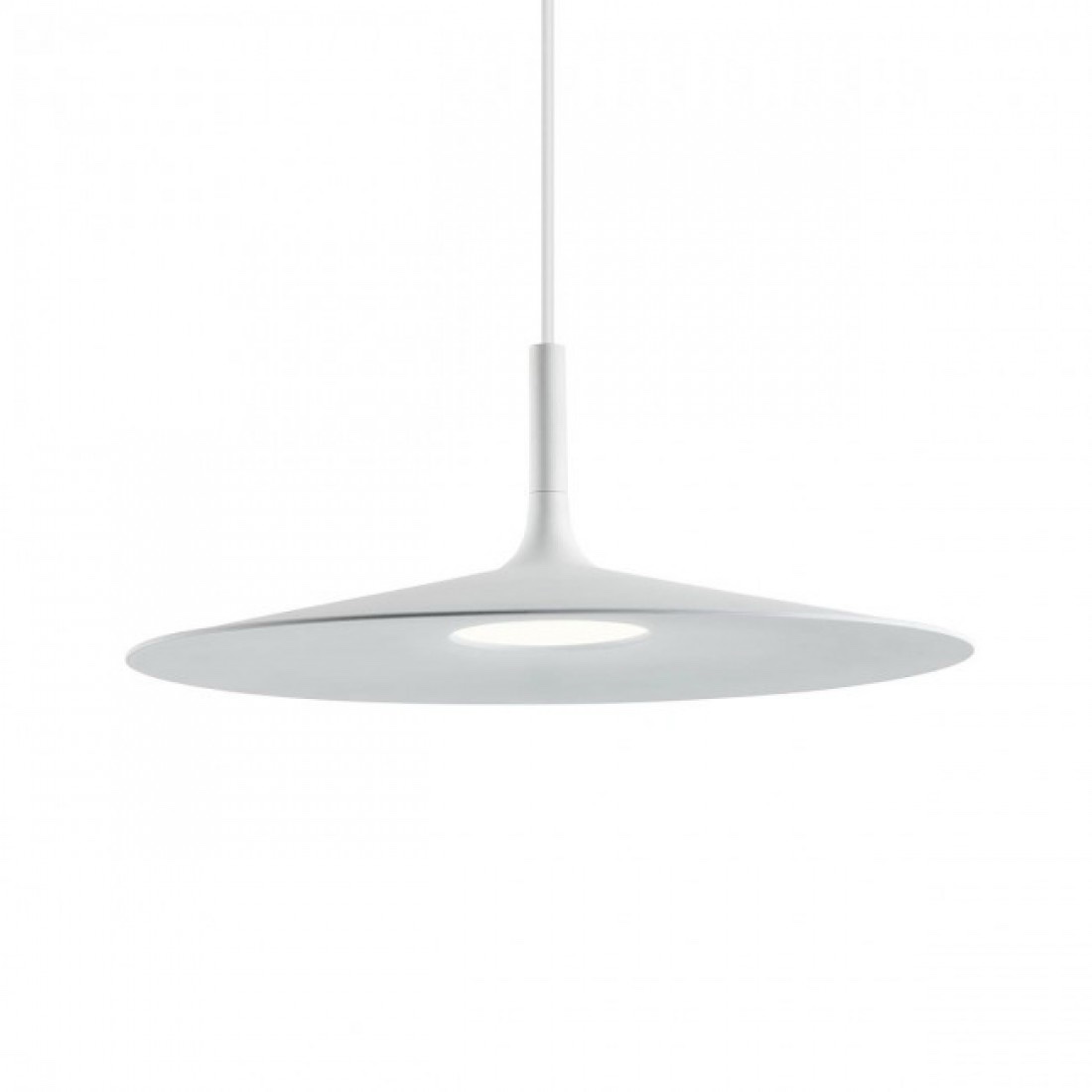 Suspensie Redo Kai, alb mat, LED, 25W, 1950 lumeni, alb clad 3000K, D.55 cm, 01-3039