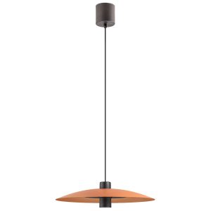 LARS SUSPENSIE LED 1x5W +1x6W 3000K MARO ( terracotta), 01-2737