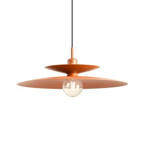 Suspensie Redo Gunnar, maro (terracotta) 1XE27, D.50 cm, 01-3049