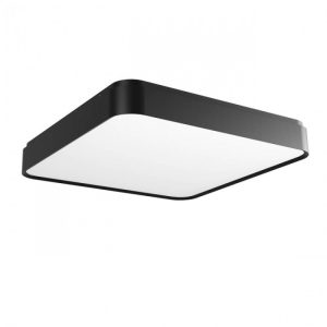 YOMO PLAFONIERA LED 61W 3000K NEGRU MAT 496X496, 01-2581