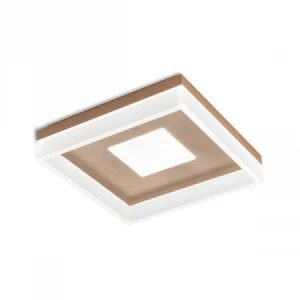 MAYA PLAFONIERA REDO LED SQ 36W 3000K MAT GOLD, 340X340, 01-1996
