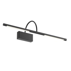 Aplica Redo Kendo, negru mat, LED, 11W, 755 lumeni, alb cald 3000K, L.51 cm, 01-3467