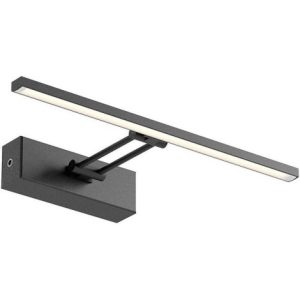 Aplica Redo Linear, negru mat, LED, 8W, 582 lumeni, alb cald 3000K, L.35 cm, 01-3461