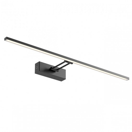 Aplica Redo Linear, negru mat, LED, 16W, 1162 lumeni, alb cald 3000K, L.60 cm, 01-3463