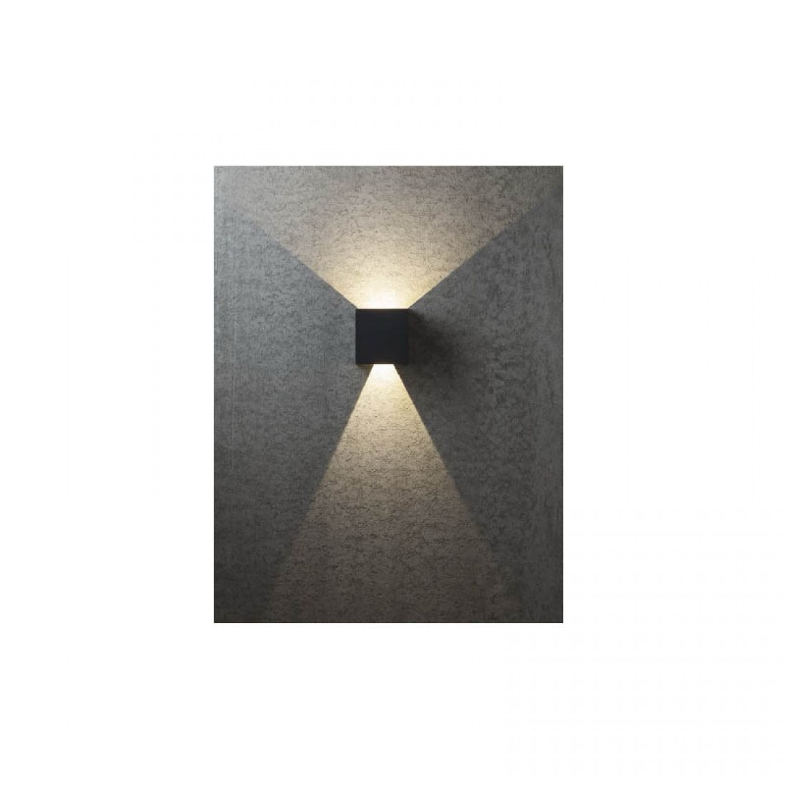 Aplica exterior Vary, gri inchis, LED, 2X6W, 744 lumeni, alb cald 3000K, IP54, 90173